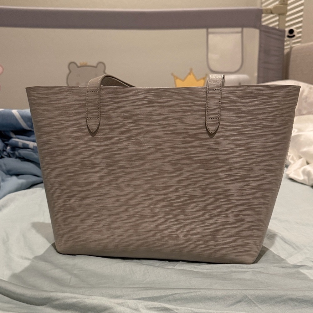 Cuyana Small Structured tote in Perla Blush